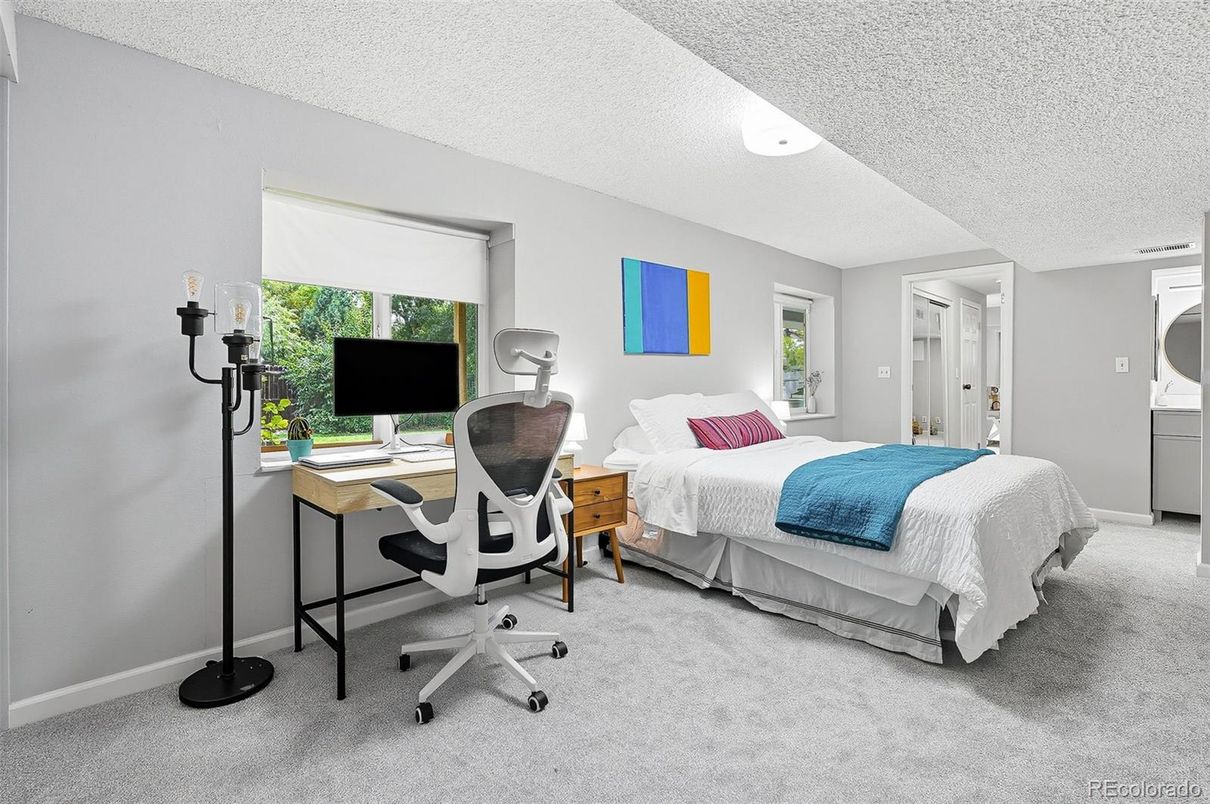 Bedroom, Home Office, Interior