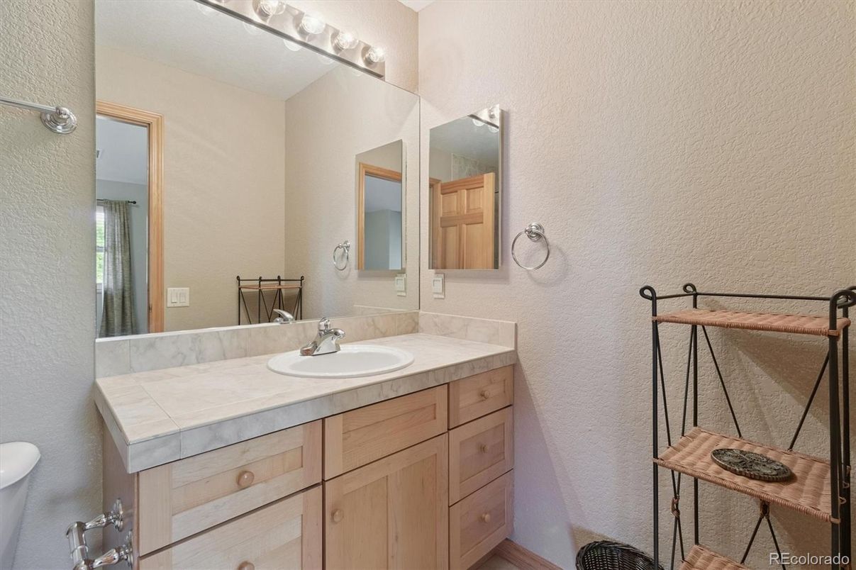 Bathroom, Dual Sink Vanities, Interior, Tile Countertops