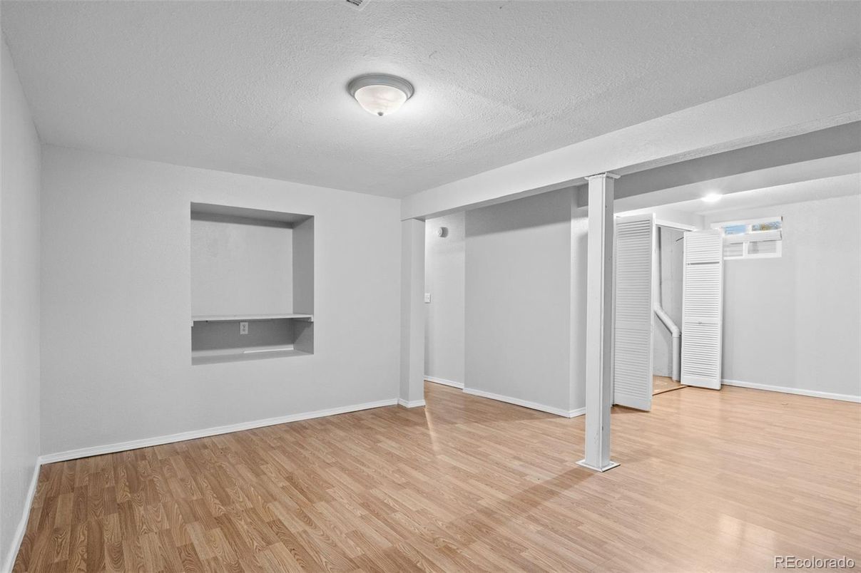 Empty room, Interior, Wood Texture Flooring