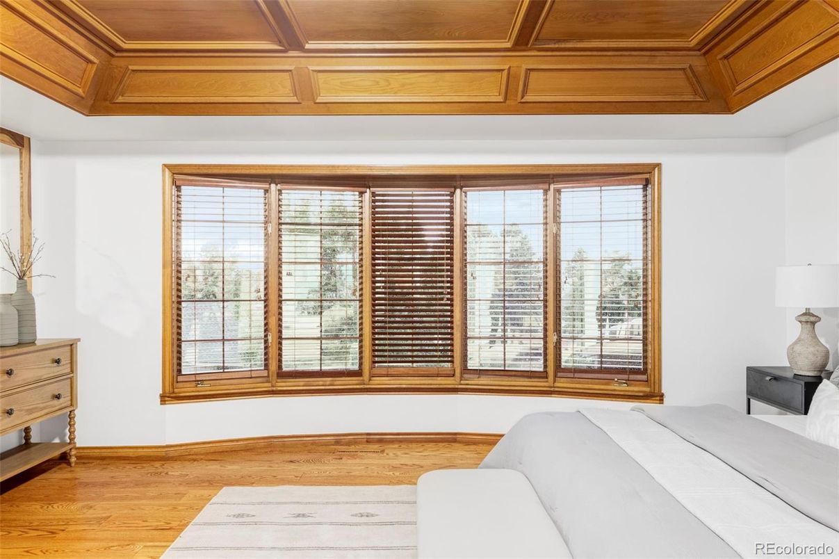 Bedroom, Interior, Wooden Ceilings, Wood Texture Flooring