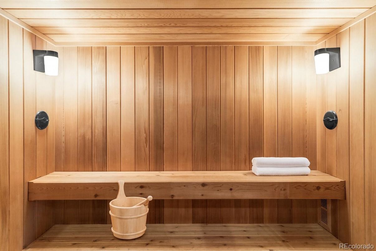 Interior, Sauna Room