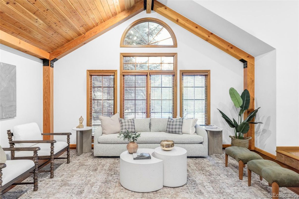 Interior, Living room, Wooden Beams, Wooden Ceilings