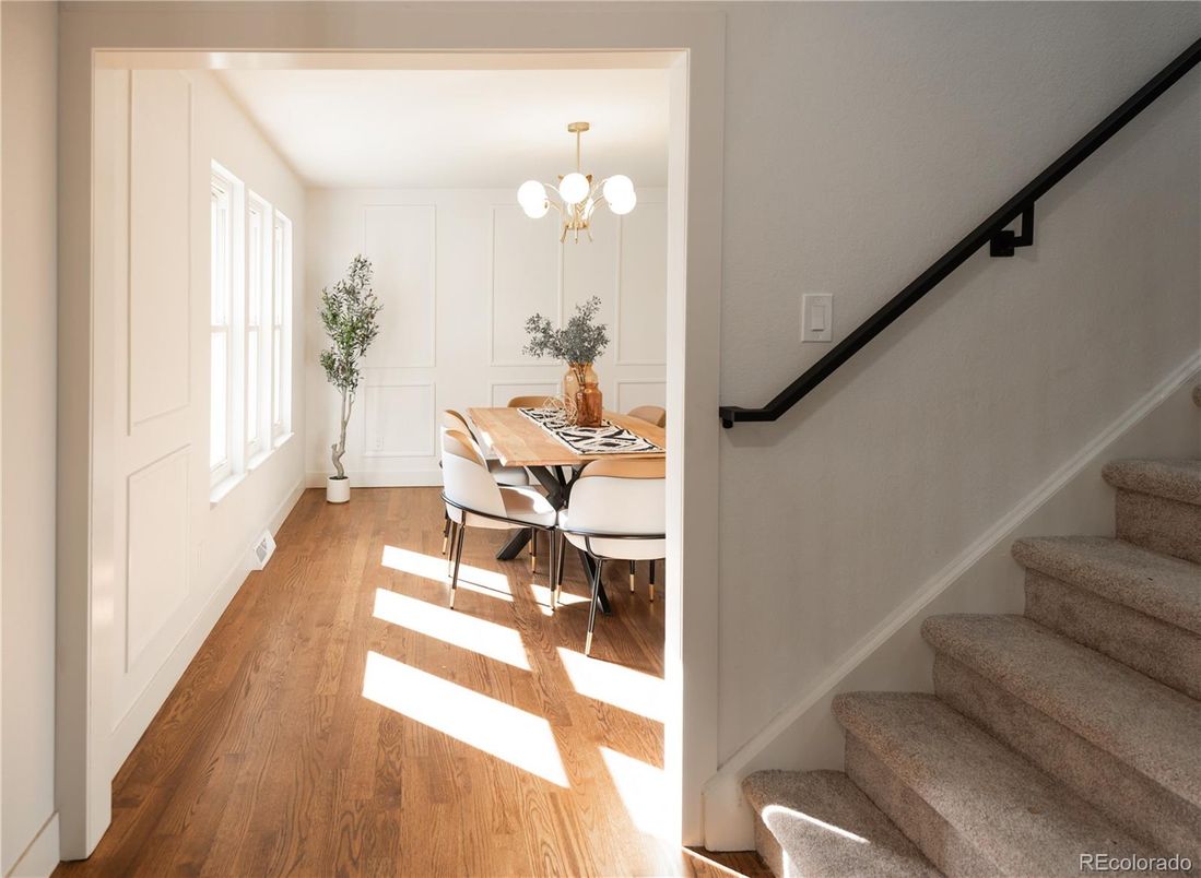 Dining room, Interior, Wood Texture Flooring
