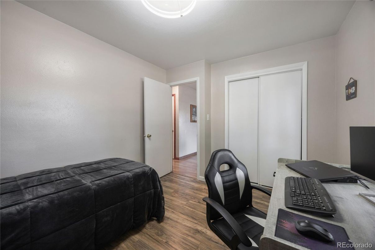 Home Office, Interior, Wood Texture Flooring