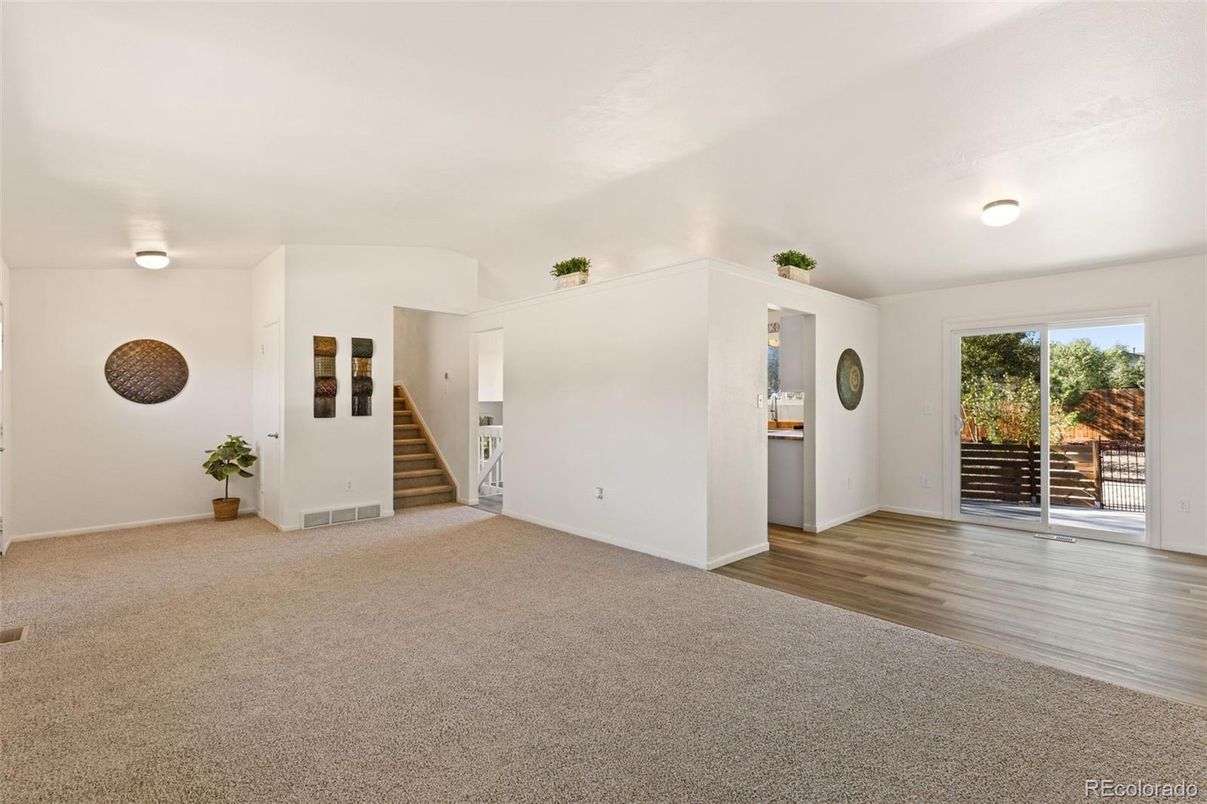 Empty room, Interior, Wood Texture Flooring