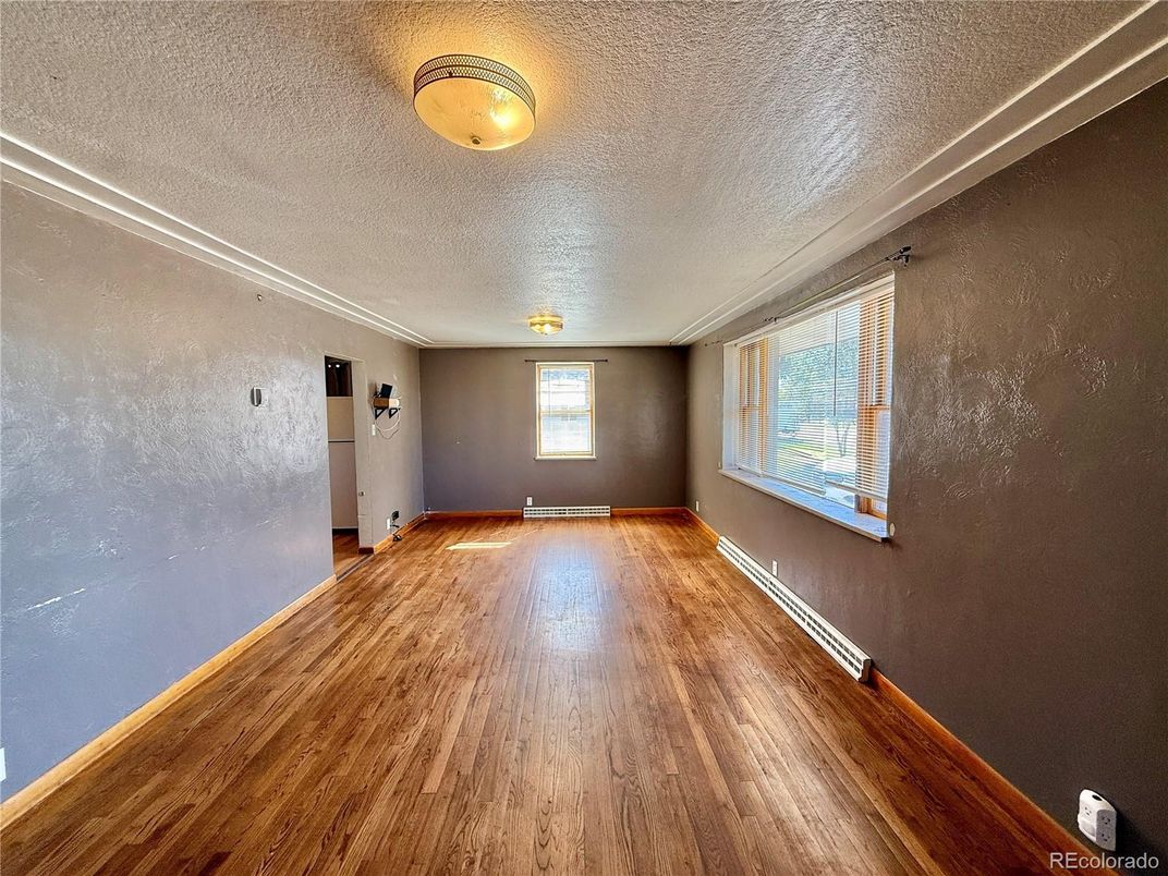 Empty room, Interior, Wood Texture Flooring