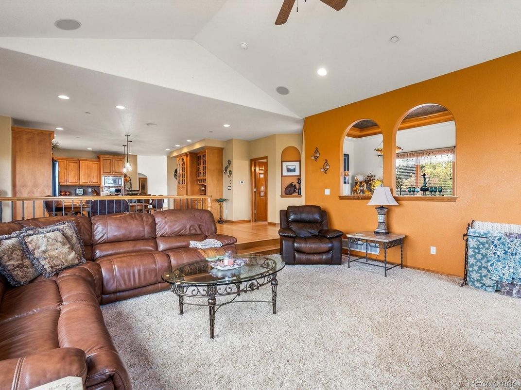 Interior, Kitchen, Living room, Pendant Lights, Recessed Lighting