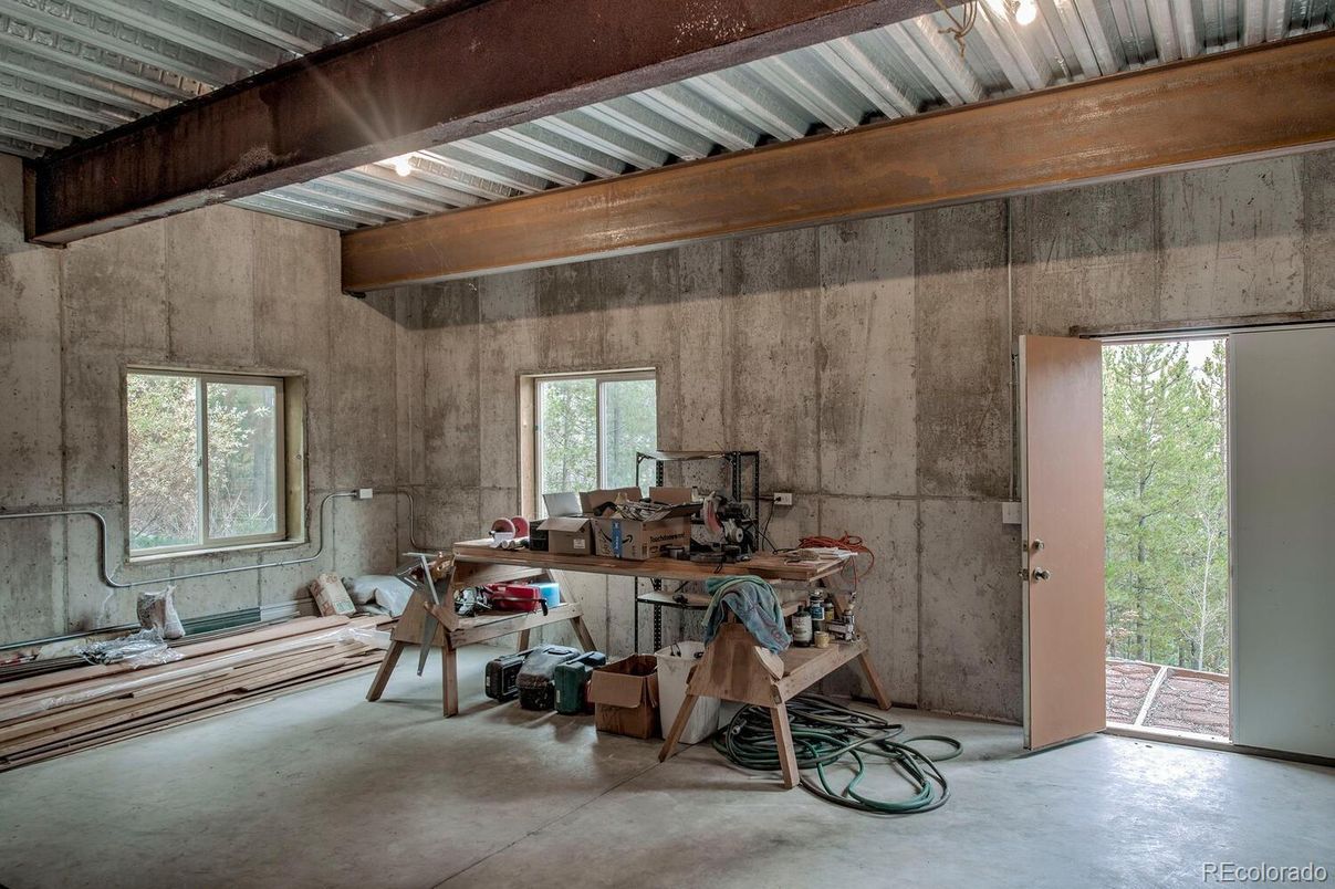 Interior, Wooden Beams