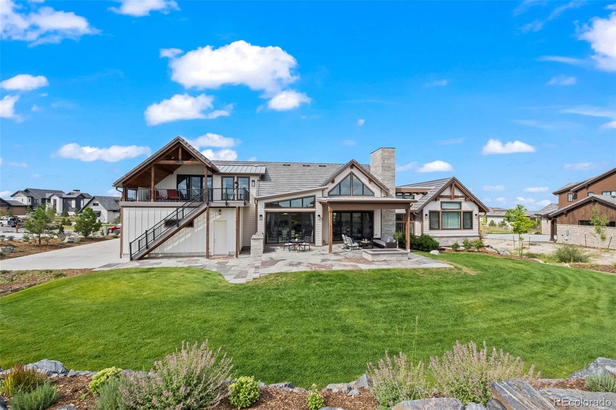 Backyard, Exterior, Facade, Tudor Revival