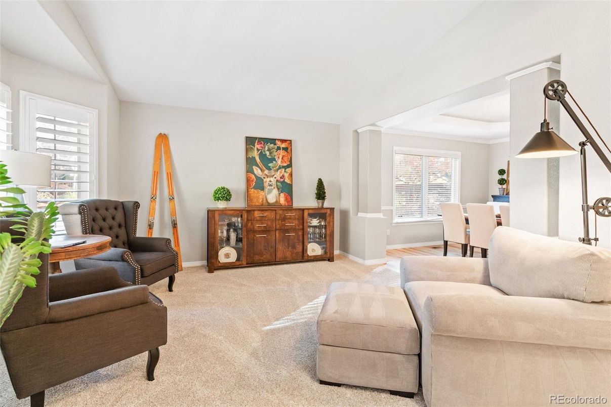 Dining room, Interior, Living room