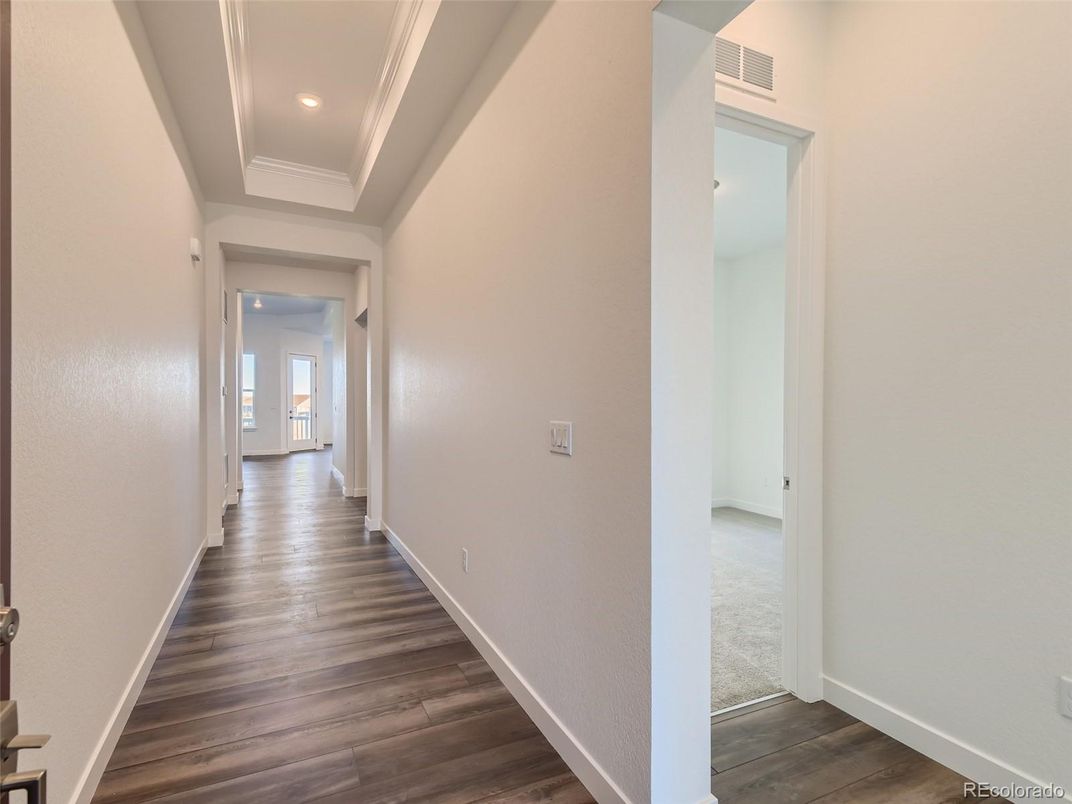 Interior, Recessed Lighting, Wood Texture Flooring