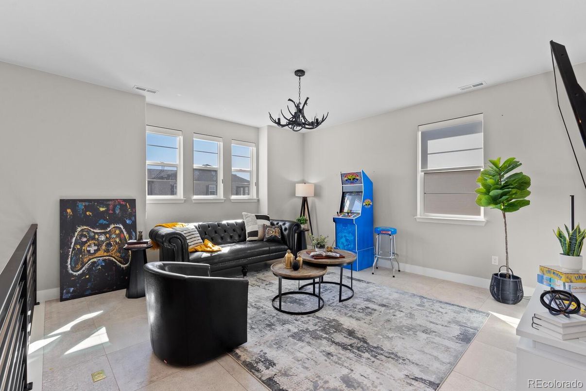 Interior, Living room, Pendant Lights