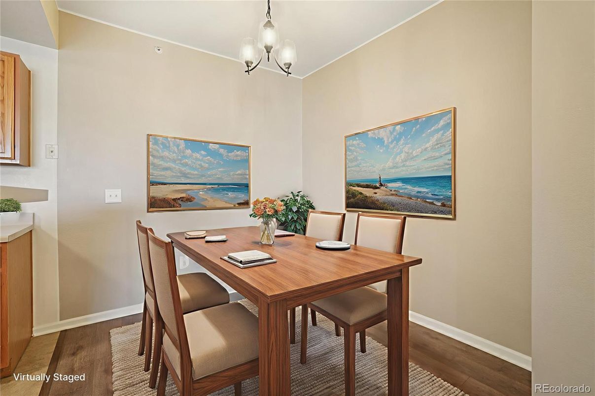 Chandelier, Dining room, Interior, Water, Wood Texture Flooring
