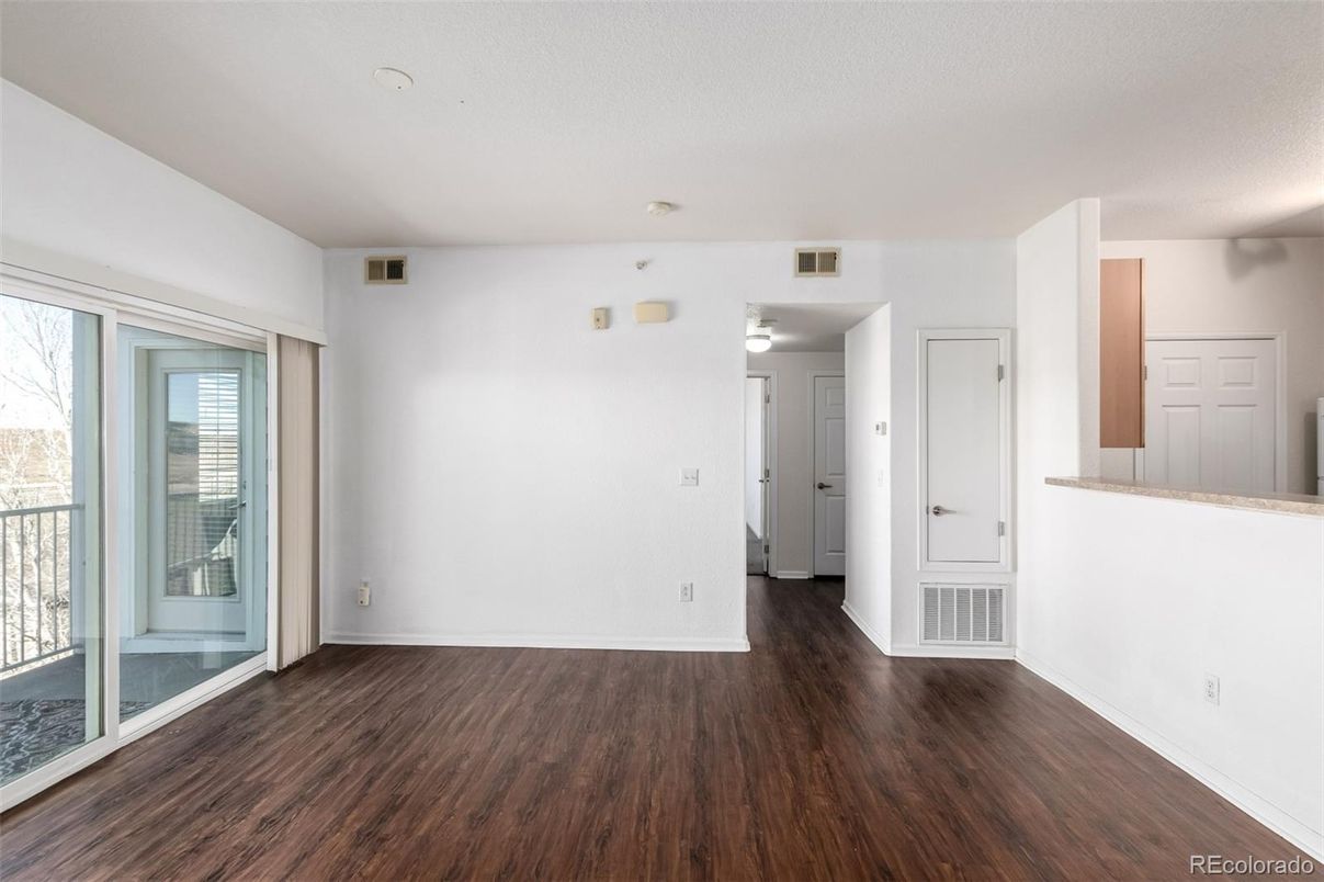 Empty room, Interior, Wood Texture Flooring