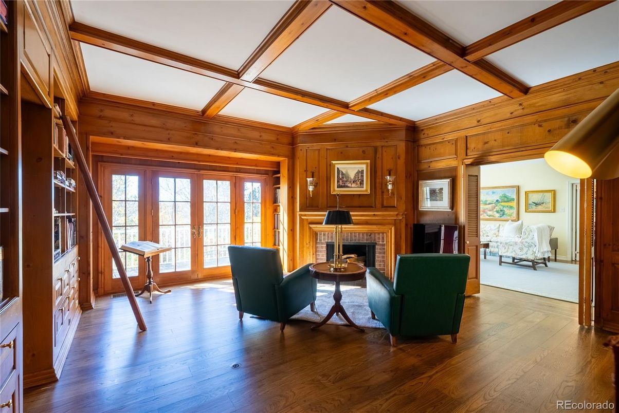 Fireplace, Interior, Wooden Beams, Wood Texture Flooring, Wooden Walls