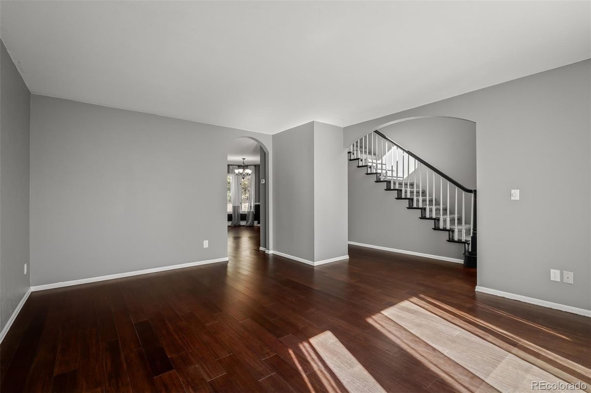 Empty room, Interior, Wood Texture Flooring