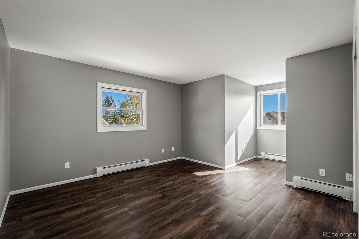 Empty room, Interior, Wood Texture Flooring