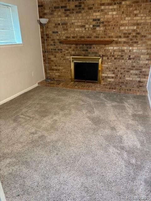 Empty room, Fireplace, Interior, Stone Walls