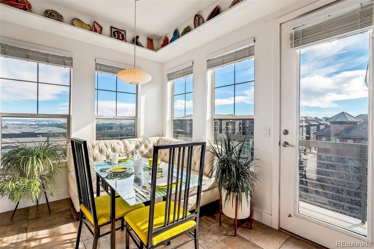 Dining room, Interior, Pendant Lights