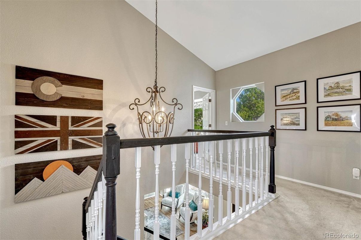 Chandelier, Interior