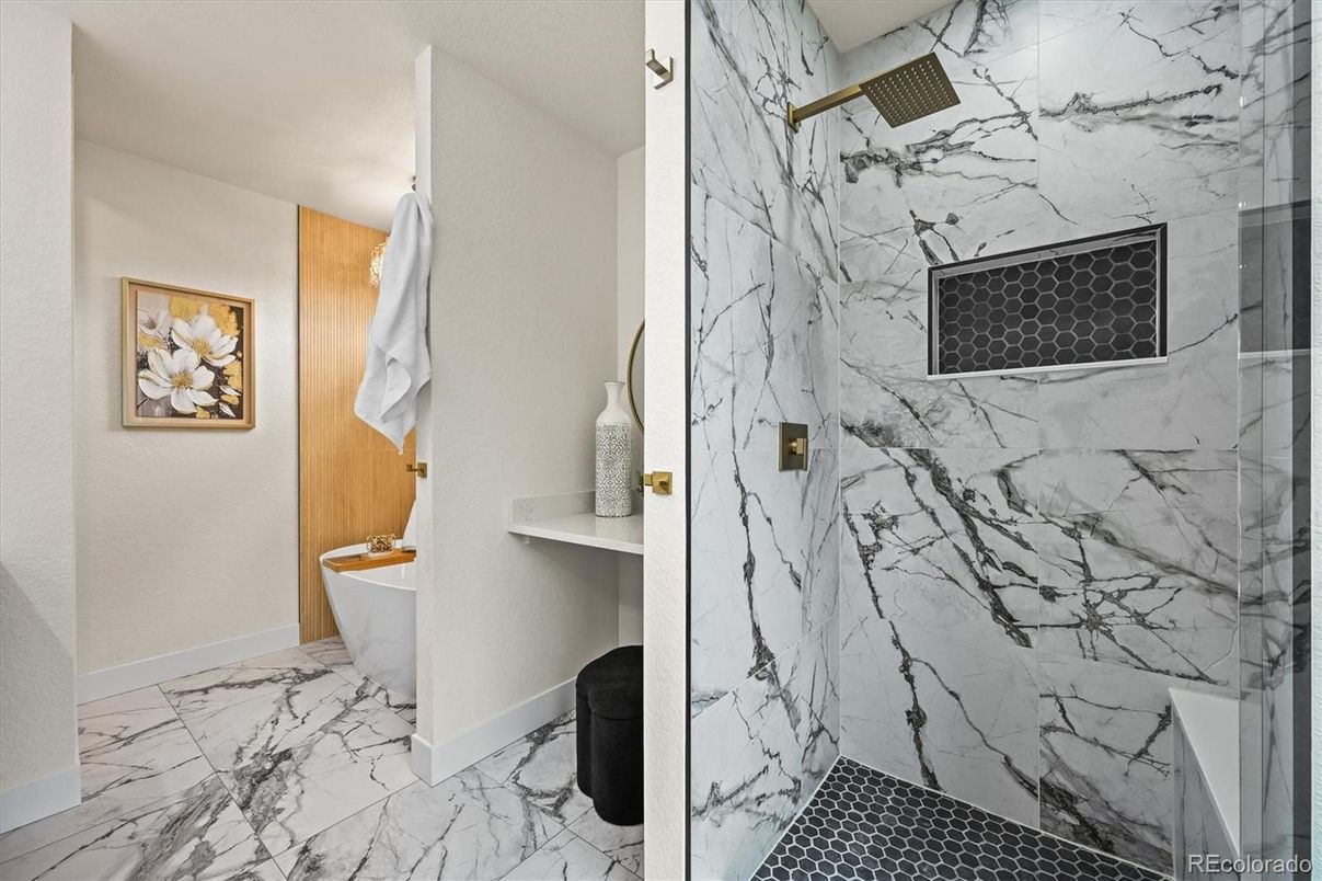 Bathroom, Interior, Marble, Marble Walls