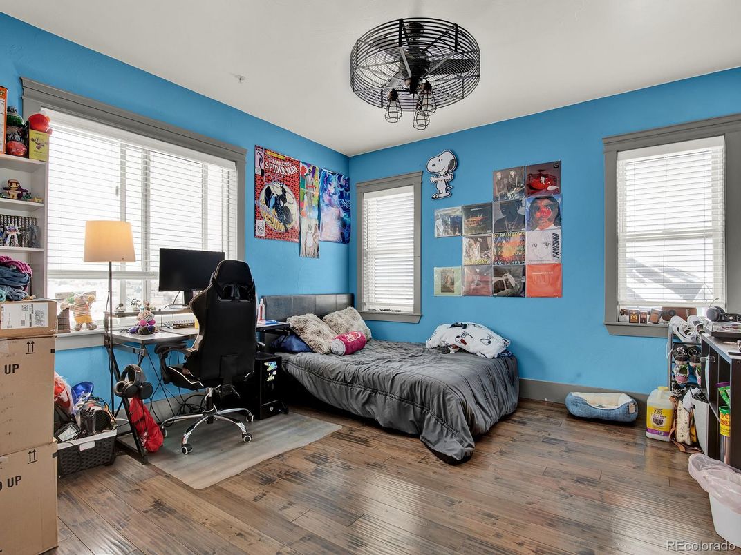 Bedroom, Home Office, Interior, Wood Texture Flooring