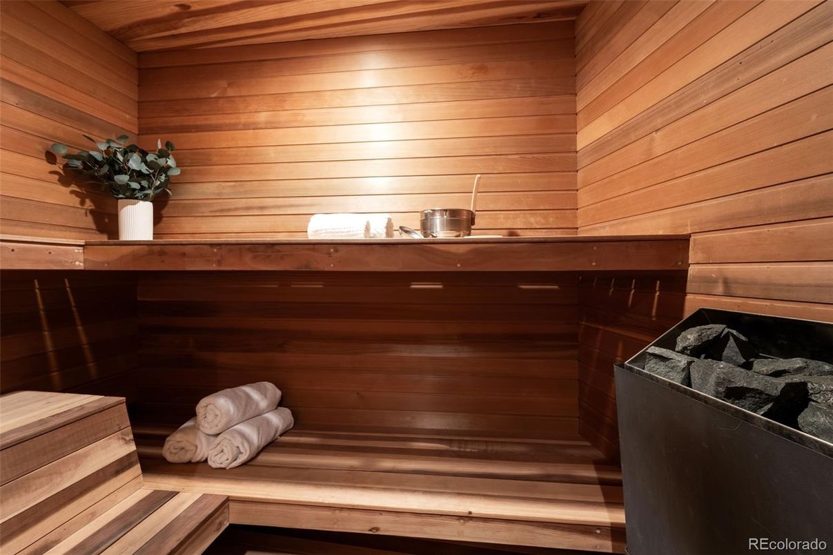 Interior, Sauna Room