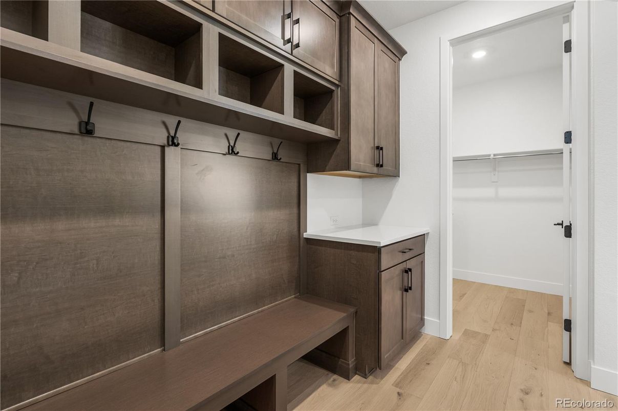 Interior, Recessed Lighting, Walk-in Closets, Wood Texture Flooring