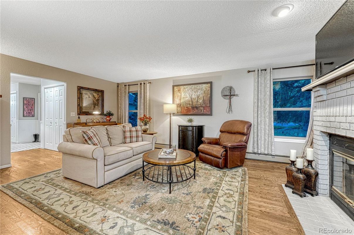 Fireplace, Interior, Living room, Wood Texture Flooring