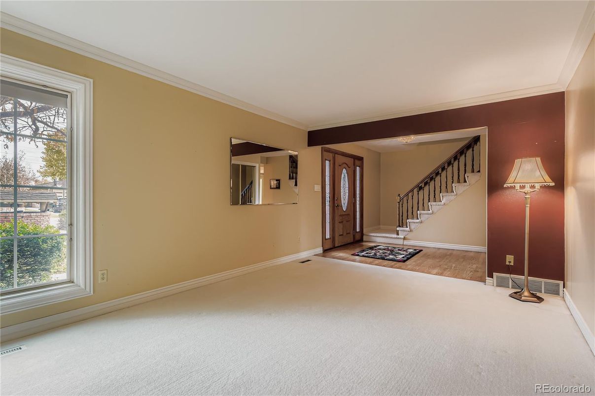 Empty room, Interior, Wood Texture Flooring