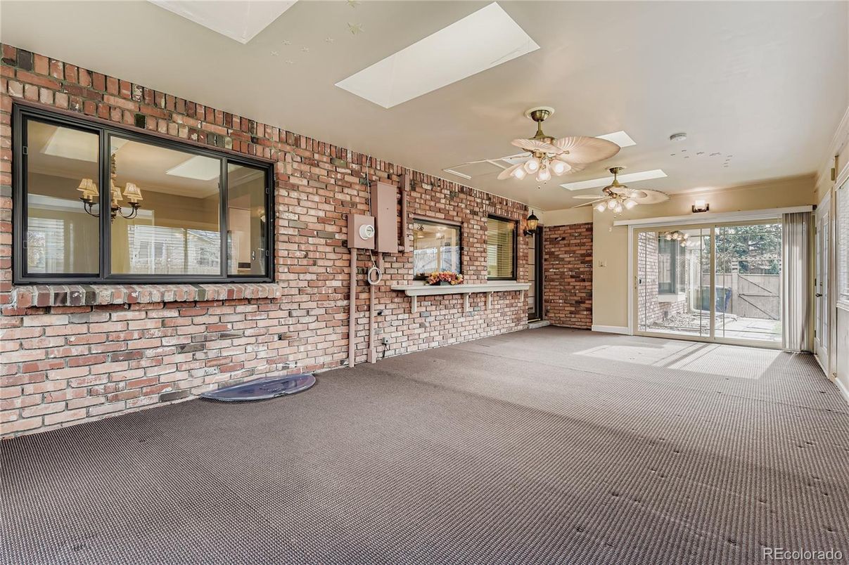 Empty room, Interior, Stone Walls