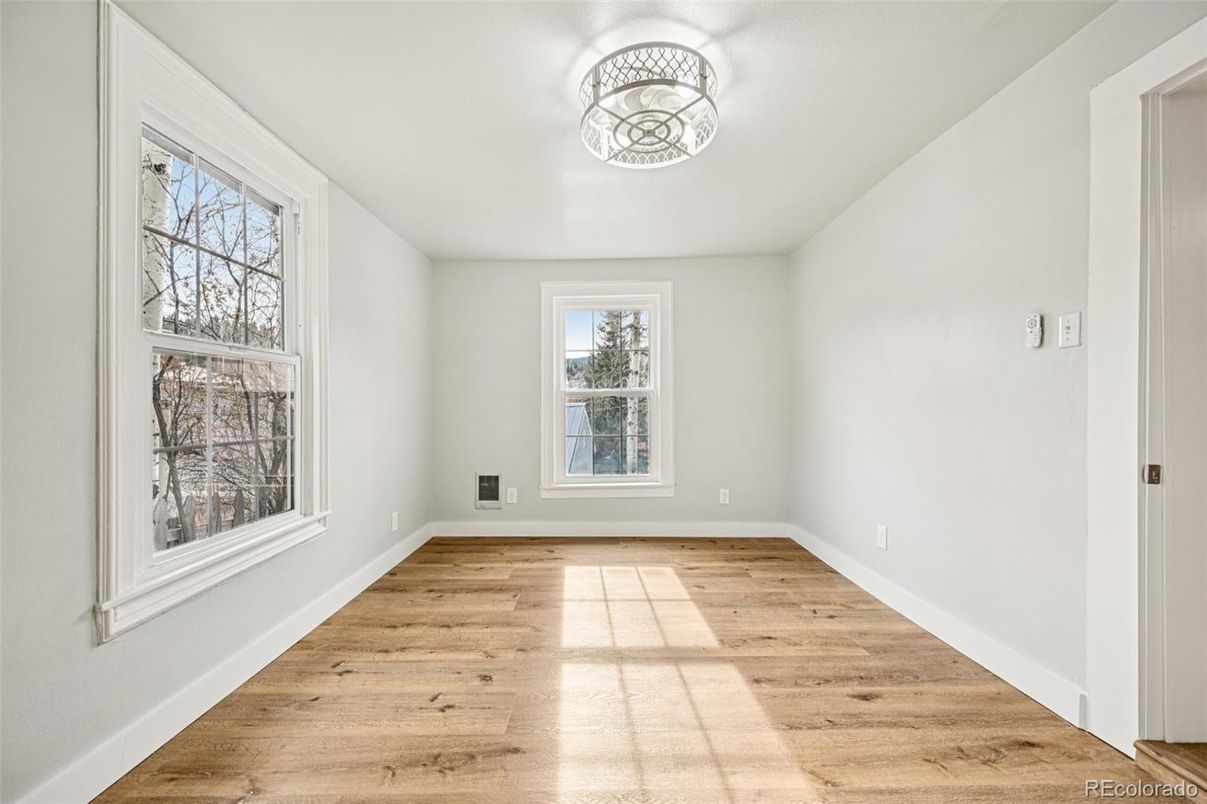 Empty room, Interior, Wood Texture Flooring