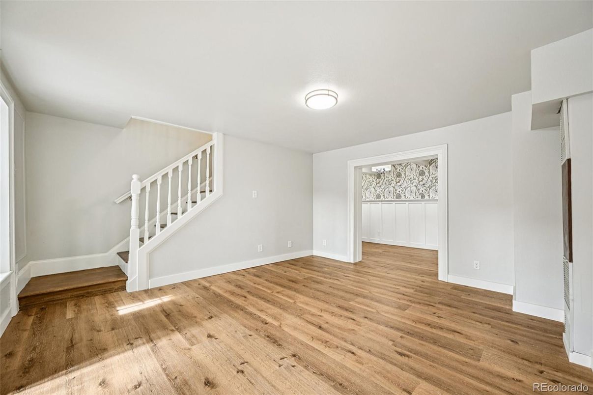 Empty room, Interior, Wood Texture Flooring