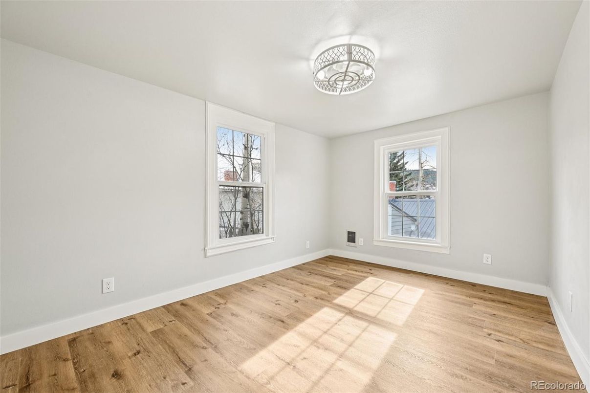Empty room, Interior, Wood Texture Flooring