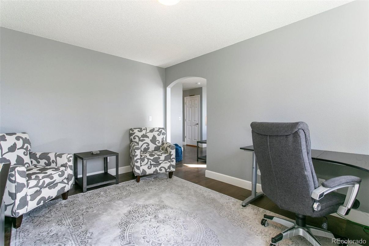 Home Office, Interior, Wood Texture Flooring