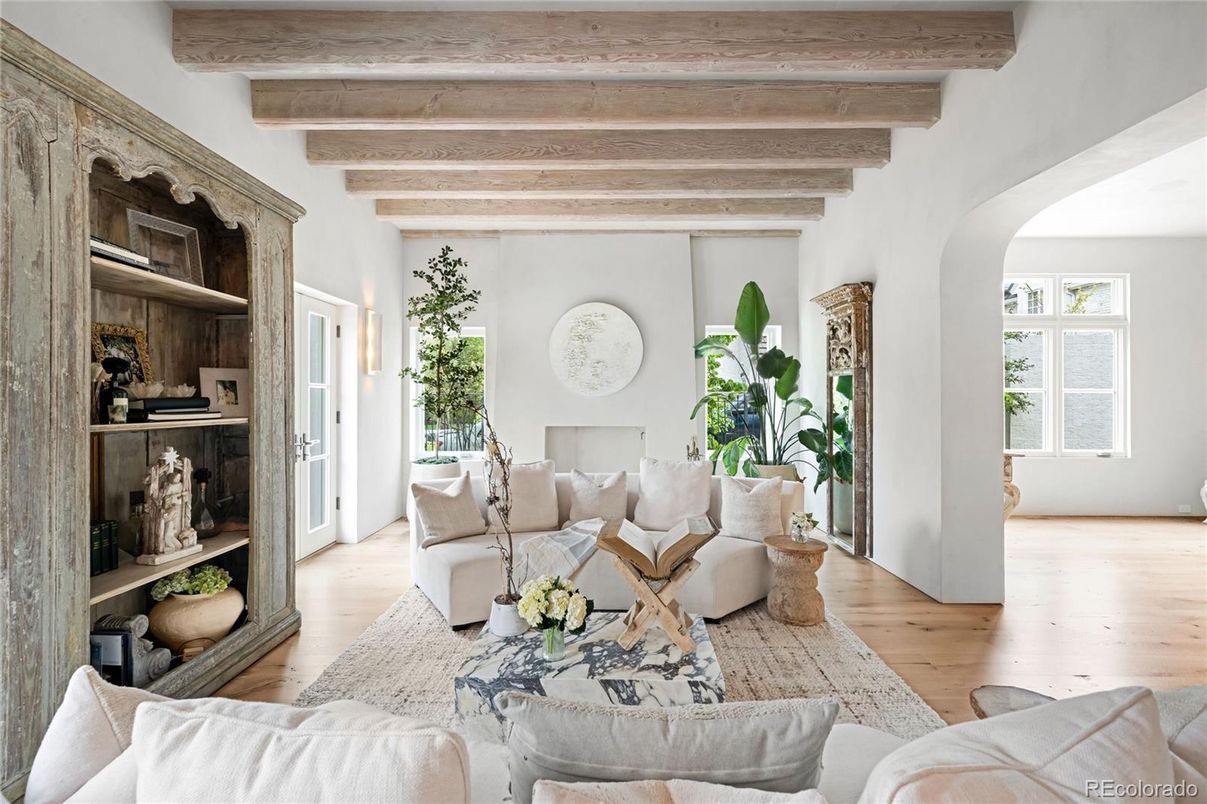 Interior, Living room, Wooden Beams, Wood Texture Flooring