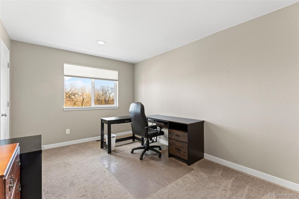 Home Office, Interior, Recessed Lighting