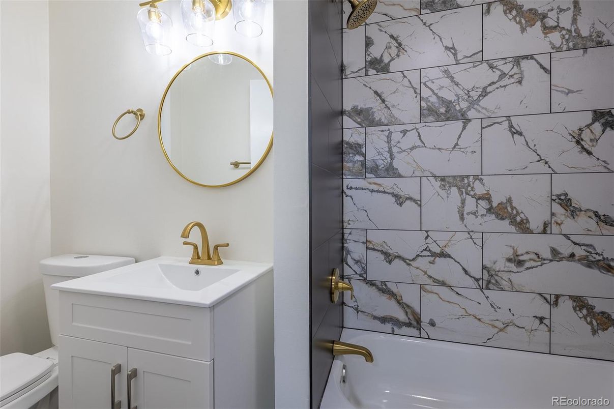 Bathroom, Interior, Marble Walls