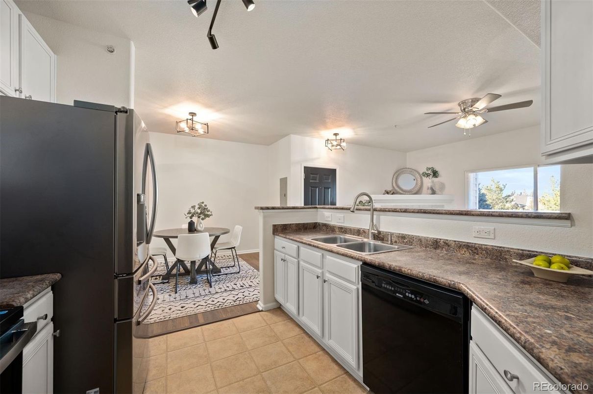 Dining room, Interior, Kitchen