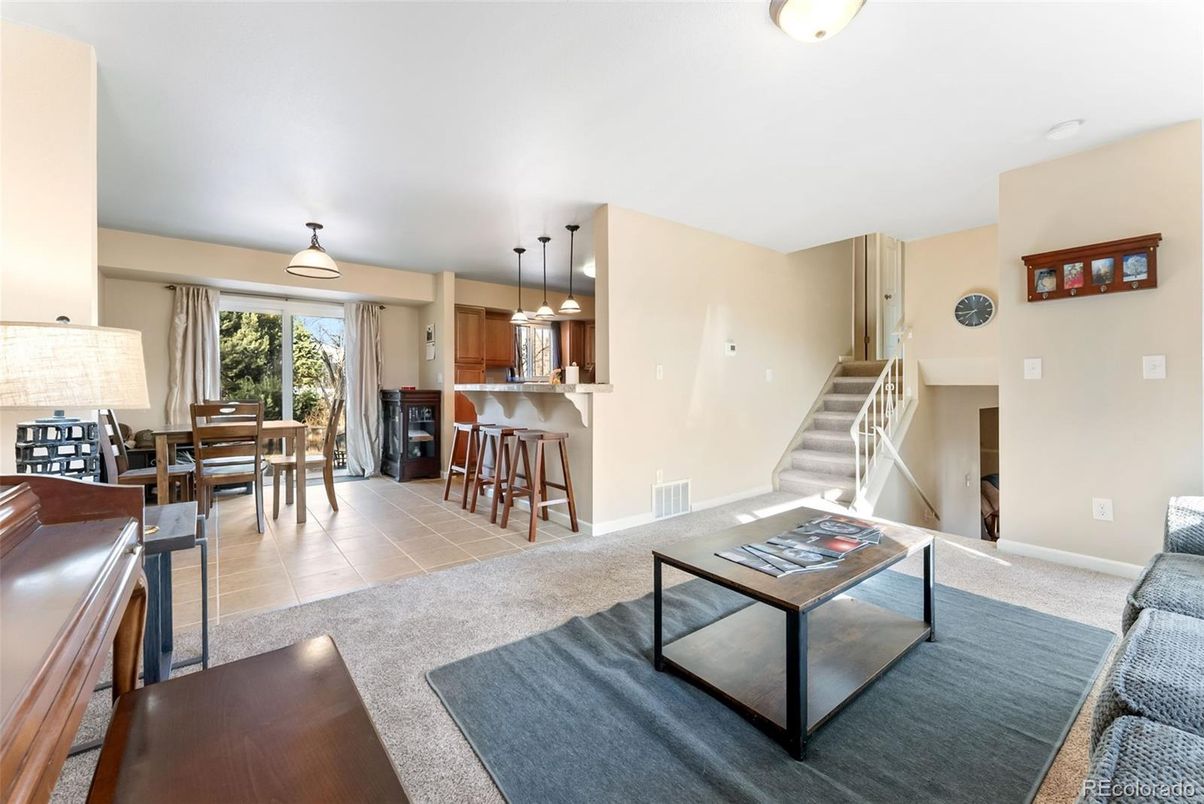 Dining room, Interior, Kitchen, Living room, Pendant Lights