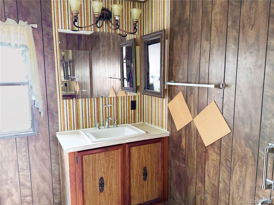 Bathroom, Interior, Wooden Walls