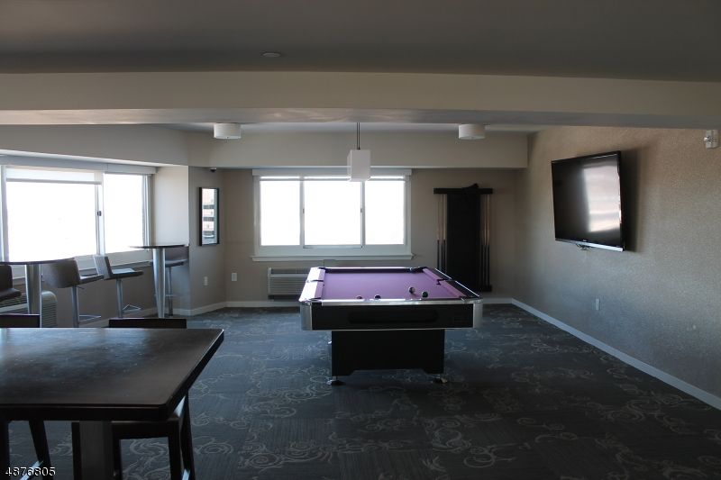 Billiard Table, Game Room, Interior, Pendant Lights