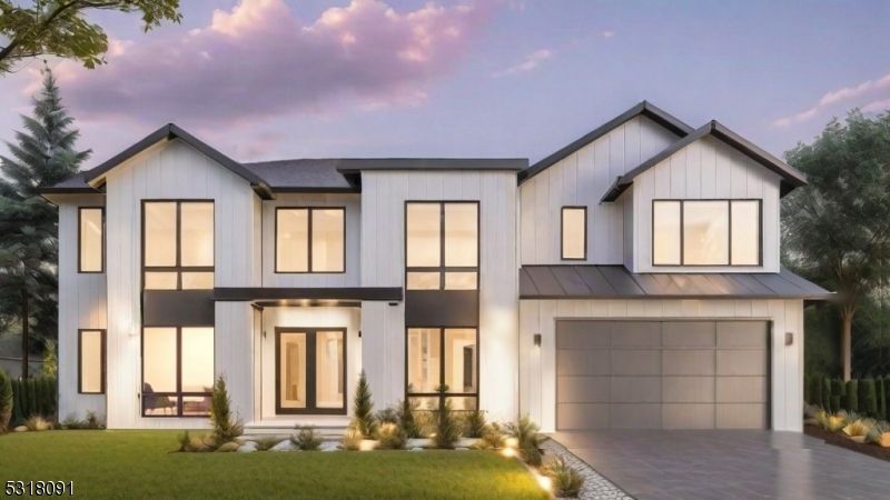 Attached, Exterior, Facade, Farmhouse