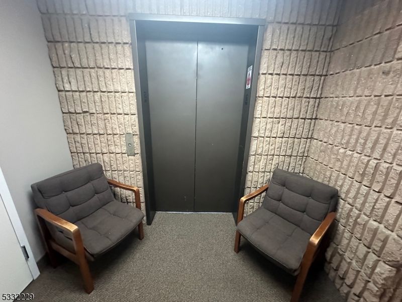 Elevator, Interior, Stone Walls