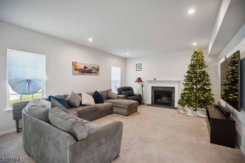 Fireplace, Interior, Living room, Recessed Lighting