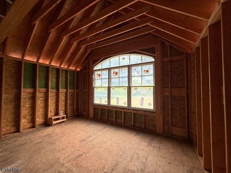 Empty room, Interior, Wooden Beams, Wooden Ceilings, Wooden Walls