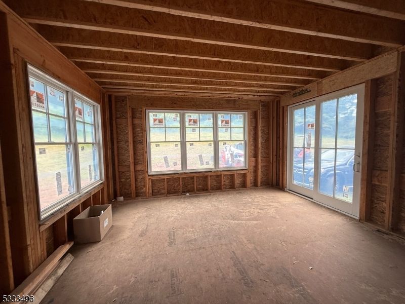 Empty room, Interior, Wooden Beams, Wooden Ceilings, Wooden Walls