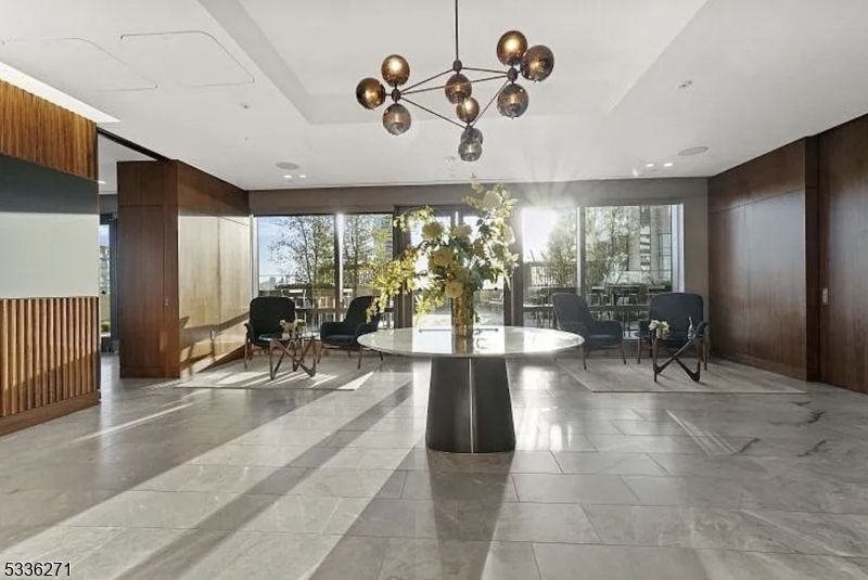 Interior, Marble, Pendant Lights, Recessed Lighting, Wooden Walls