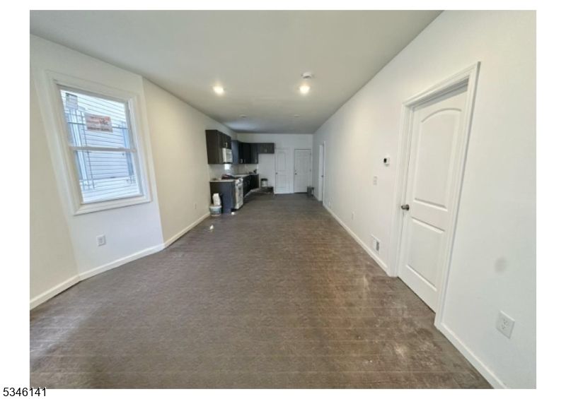 Empty room, Interior, Kitchen, Recessed Lighting