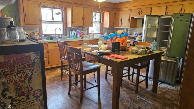 Dining room, Interior, Kitchen